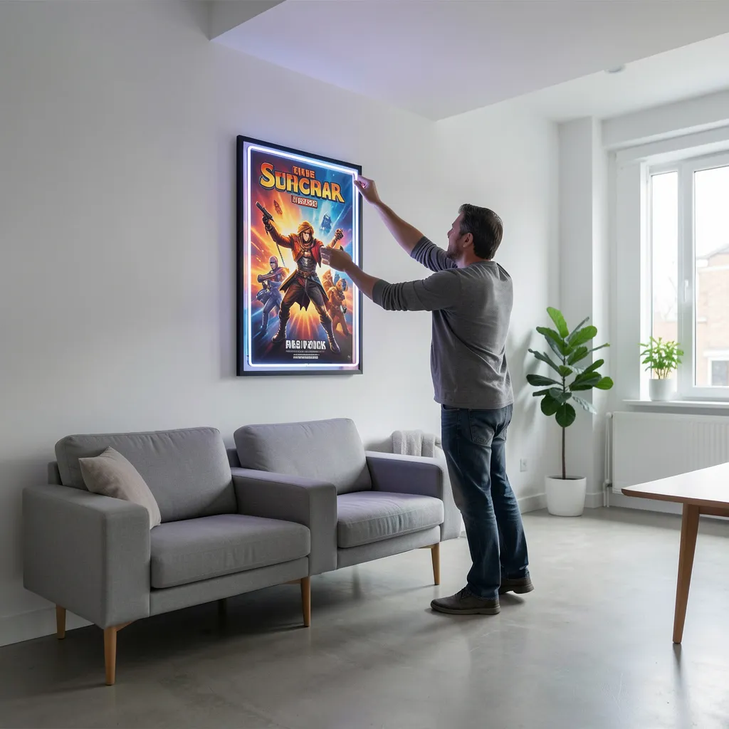 Custom wall layout ideas for game room